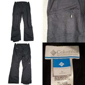 Columbia Bugaboo Omni-Tech Ski Snow Pants Women’s Size Medium M Black